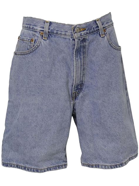 Shorts Blue Stonewashed Cotton Denim 